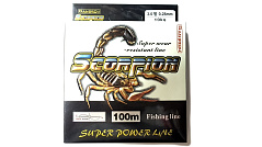 Моно леска Scorpion 0,26, 100 метров, 8,5 кг