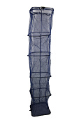 Садок спортивный, прямоугольный, синяя сетчатая ткань, длина 2,5м