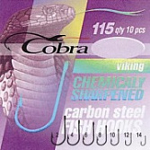 Крючки COBRA Viking №6, сер. 115, (10шт/уп)