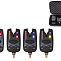 Набор электронных сигнализаторов поклевки с пейджером Hoxwell HL 50 (3+1)
