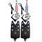 Набор электронных сигнализаторов поклевки со свингерами Hoxwell HL 139 + 254-257-2