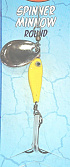 Блесна Trout Pro Spinner Minnow Round ART.38565, 6 gr/006