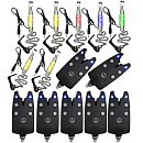 Набор электронных сигнализаторов поклевки со свингерами в кейсе Hoxwell HL 137 (7+7)