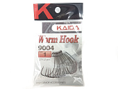 Крючки офсетные Kaida Worm Hook 9004 №4/0, 12 шт в уп