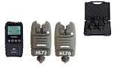 Набор электронных сигнализаторов поклевки с пейджером Hoxwell HL 70М (2+1) Old model