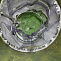 Садок рыболовный зеленый круглый 3 м